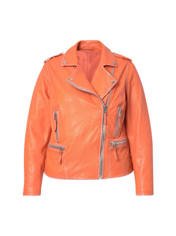 Angel of Style Lederjacke in orange
