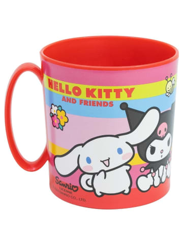Hello Kitty Becher Mikrowellengeeigneter Kunststoffbecher 390ml