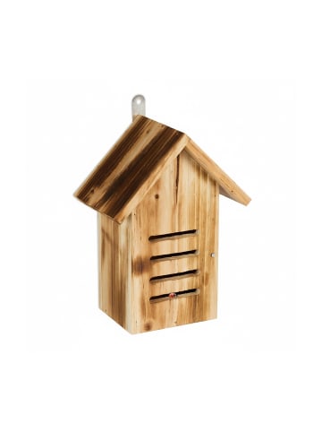 relaxdays Marienkäferhaus in Natur - (B)18,5 x (H)25 x (T)12 cm
