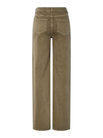 Pieces Wide Fit Jeans in Military Olive