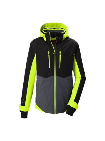 Killtec Funktionsjacke mit abzippbarer Kapuze in Grün2034