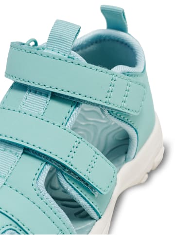 Hummel Hummel Sandale Sandal Klettverschluss Kinder Leichte Design in BLUE SURF