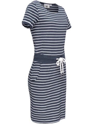 PEAK TIME  Sommerkleid L80023 in Blue Melange Stripes