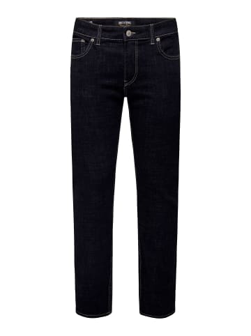 ONLY & SONS Normal geschnitten jeans in Dark Blue Denim