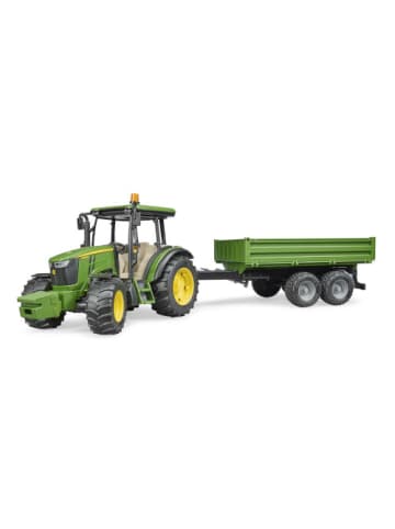 bruder Spielzeugfahrzeug John Deere 5115M + Bordwandanhänger, 3-8 Jahre