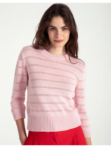 More & More Ajourpullover in sorbet rose