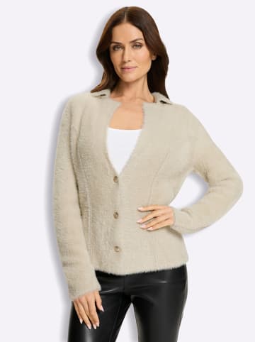 Heine Strickblazer in sand