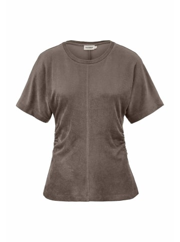Hessnatur Hessnatur Samt T-Shirt Slim aus TENCEL™ Modal mit Bio-Baumwolle in silbergrün