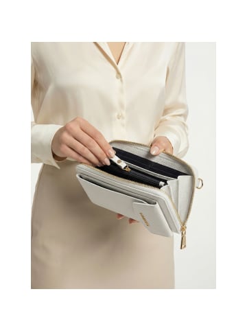 Lazarotti Bologna Leather Zip-Around Geldbörse Handytasche Leder 19 cm in cream 2