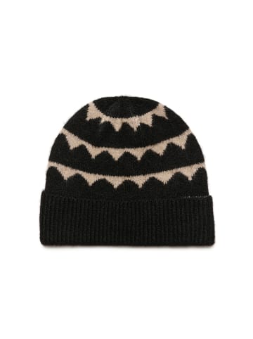 Kaffe Kapuze KAdottie Regular fit in Black/Feather Grey Knit