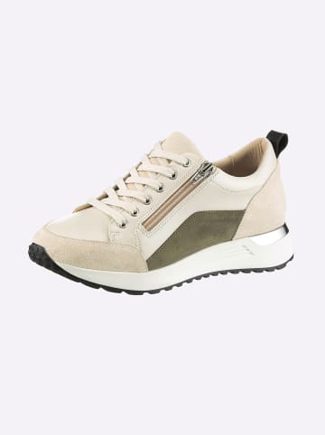 Heine Sneaker in beige-khaki