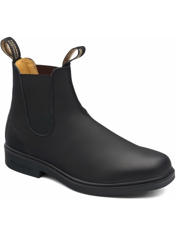 Blundstone Chelsea Boot "#068 Voltan Black Leather With Lining (Dress)" in Schwarz