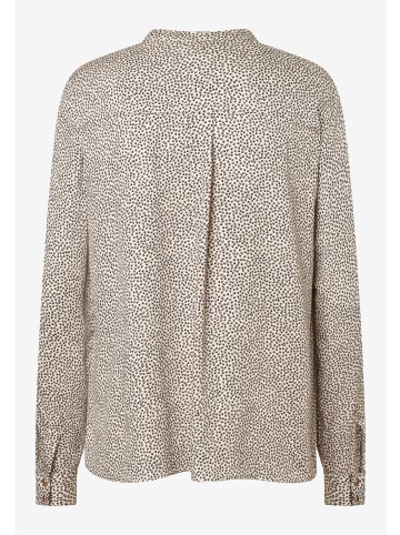 More & More Blusenshirt in beige schwarz