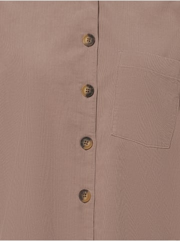 Marie Lund Cordbluse in taupe