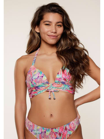 Linga Dore Linga Dore Triangel Bikini top in Paisley druck