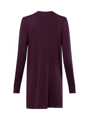 Marie Lund Strickhülle in aubergine - 0004