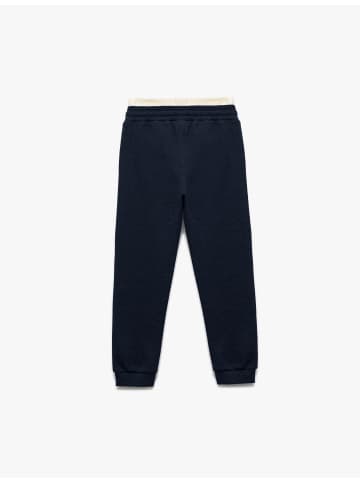 KOTON SWEAT BOTTOMS in Marineblau