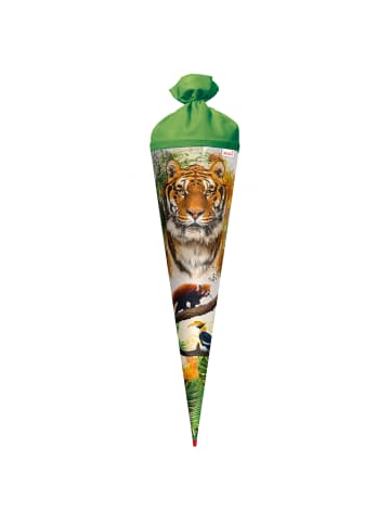 ROTH Schultüte groß Tiger 70 cm in Bunt