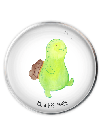 Mr. & Mrs. Panda Abfluss-Stopfen Schildkröte Pfeifen ohne Spruch in Weiß