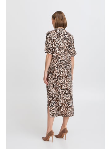 b. young Kleid BYMMJOELLA Loose fit in Birch Leopard
