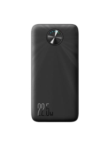COFI 1453 10000 mAh Powerbank Joyroom 2x USB-A und 1x USB-C 22,5 W in Schwarz