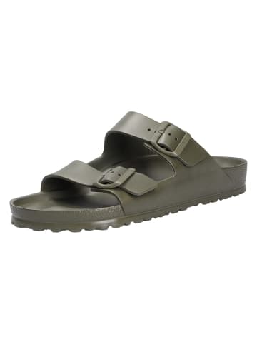 Birkenstock Tieffußbett Pantolette in grün