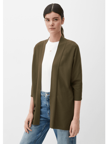 s.Oliver Strickjacke langarm in Olive