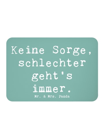 Mr. & Mrs. Panda Magnet Spruch Hoffnung in schwierigen Zeiten mi... in Meeresbrise