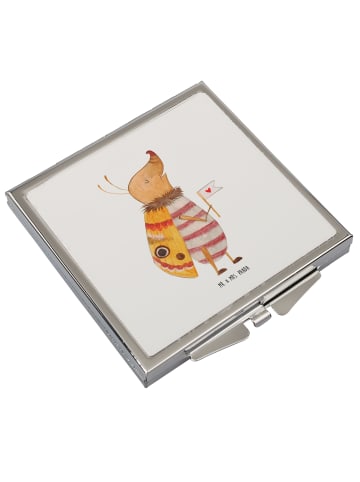 Mr. & Mrs. Panda Schminkspiegel Nachtfalter Fähnchen ohne Spruch in Weiß