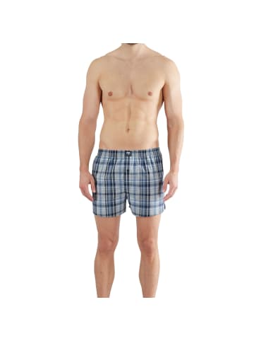 CECEBA Web-Boxershorts 2er Pack in Blau