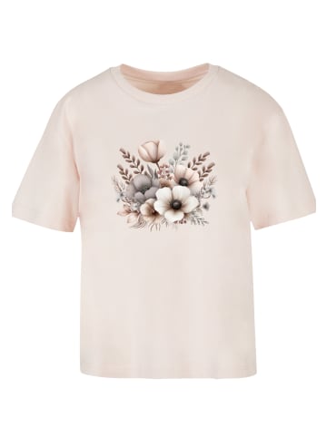 F4NT4STIC Tee Blumenstrauß Boho in pink
