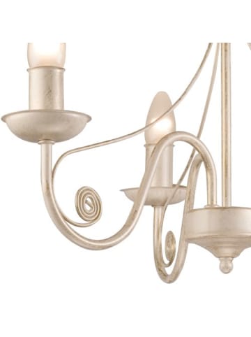 Licht-Erlebnisse Kronleuchter (B)45 x (L)45 x (T)72 cm in Weiß