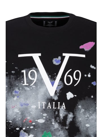 19V69 Italia by Versace Sweatshirt Luan in schwarz