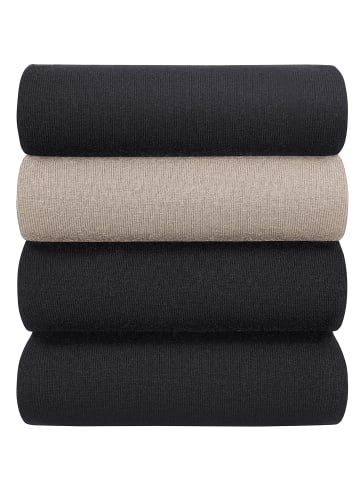 WITT WEIDEN Leggings 3/4-lang in schwarz + sand