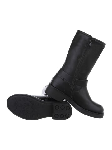 Ital-Design Stiefel in Schwarz