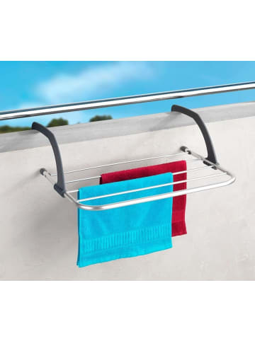 Maximex Wäschetrockner und Ablage, 2 in 1 in Grau, (B) 34 x (H) 16 x (L) 53 cm