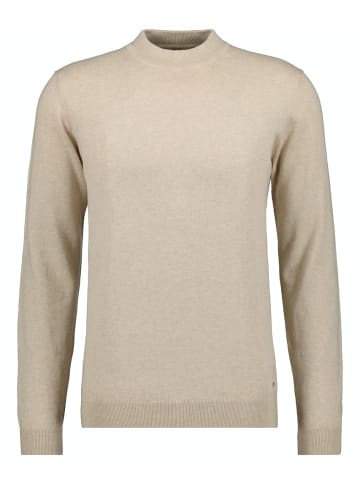 Ragman Strickpullover mit Stehkragen in Beige