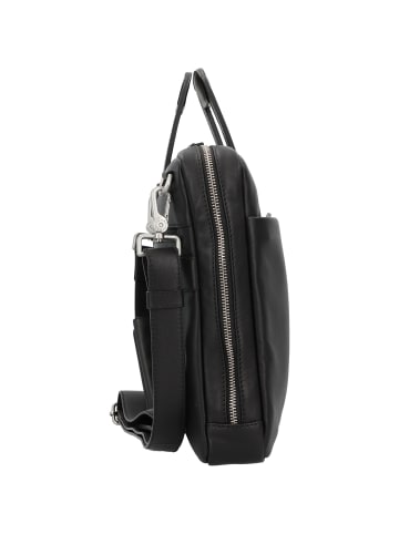 PICARD Relaxed Aktentasche RFID Schutz Leder 38 cm in schwarz