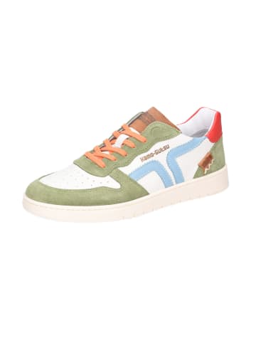 Kamo-Gutsu Schnürschuh in grün