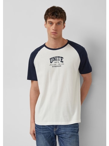 s.Oliver T-Shirt in 02D1_creme