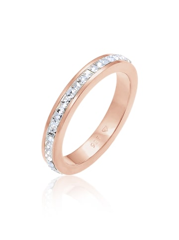 Elli Ring 925 Sterling Silber Verlobungsring in Rosegold