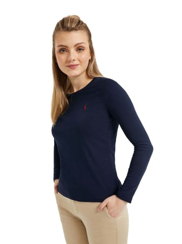 Polo Club T-Shirt in Blau Navy