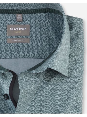 OLYMP  Hemd Luxor comfort fit in Grün