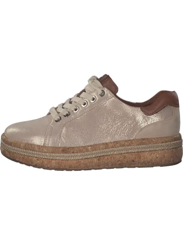 Tamaris Sneakers Low in Champagne met