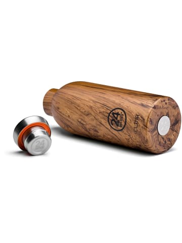 24Bottles Trinkflasche 500 ml sequoia wood