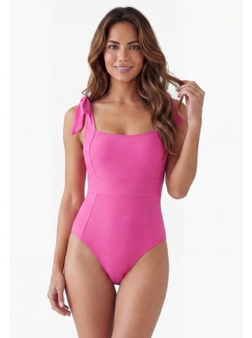faina Women Swimwear in Rose Red