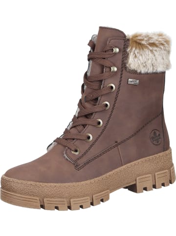 rieker Schnürstiefeletten in sherry/steppe