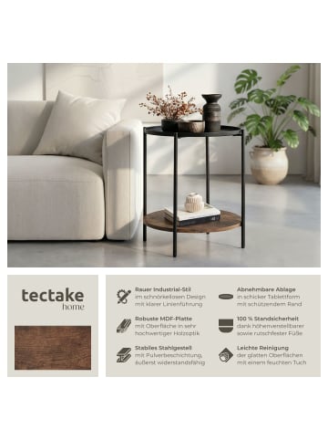 tectake Couchtisch Sunderland 45,5x54,5cm