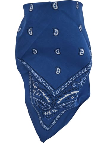 Normani Outdoor Sports 3 Bandana Kopftuch in Royalblau/Weiß