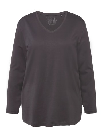 Ulla Popken Shirt in graphitgrau